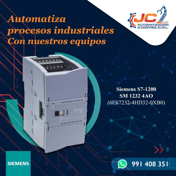 Siemens SM 1232 AQ - 6ES7232-4HD32-0XB0