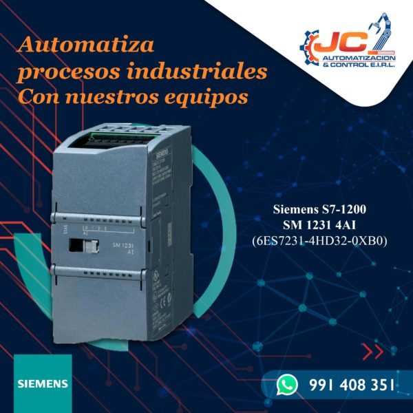 Siemens SM 1231 AI - 6ES7231-4HD32-0XB0