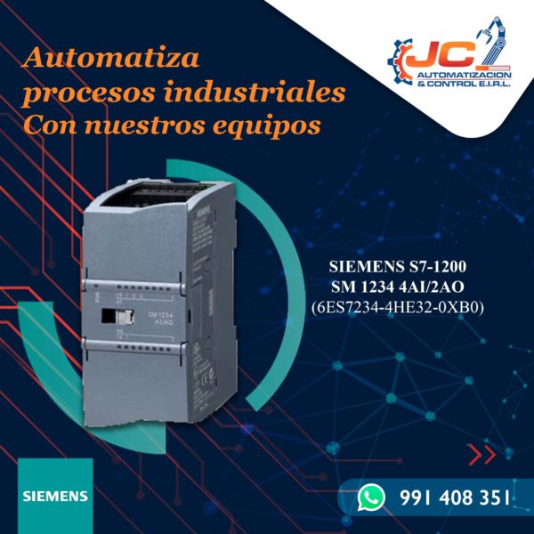Siemens SM 1234 AI AQ - 6ES7234-4HE32-0XB0