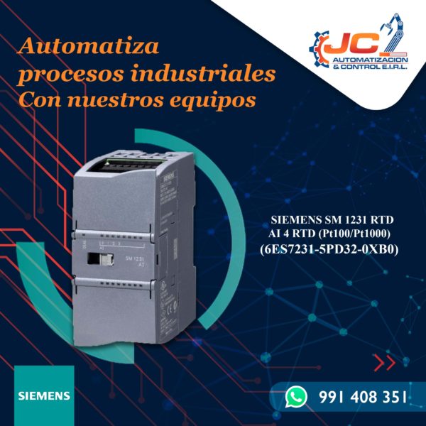 Siemens SM 1231 RTD - 6ES7231-5PD32-0XB0