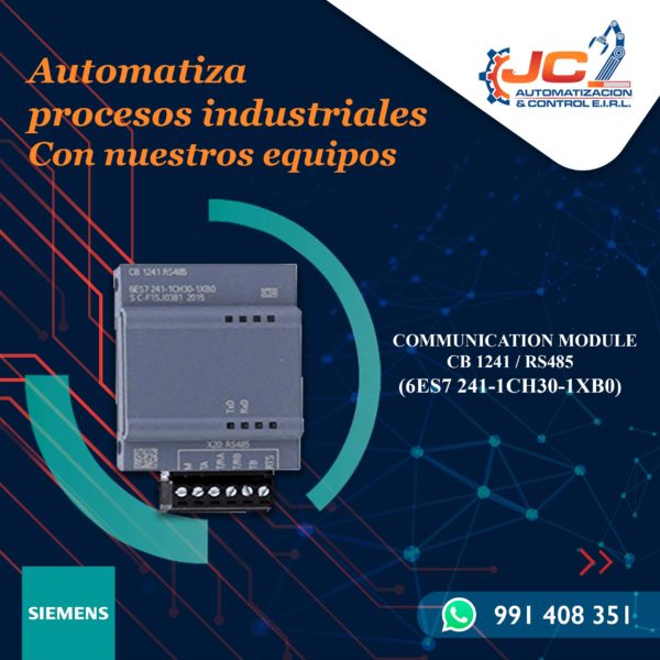 Placa de comunicación Siemens CB 1241 - 6ES7241-1CH30-1XB0