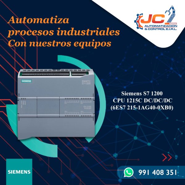 Siemens CPU 1215C - 6ES7215-1AG40-0XB0